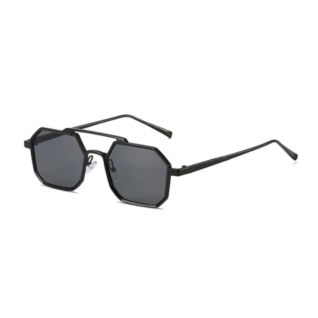 Ruby Hexagon Sunglasses
