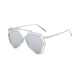 Lauren Hexagon Mirror Sunglasses