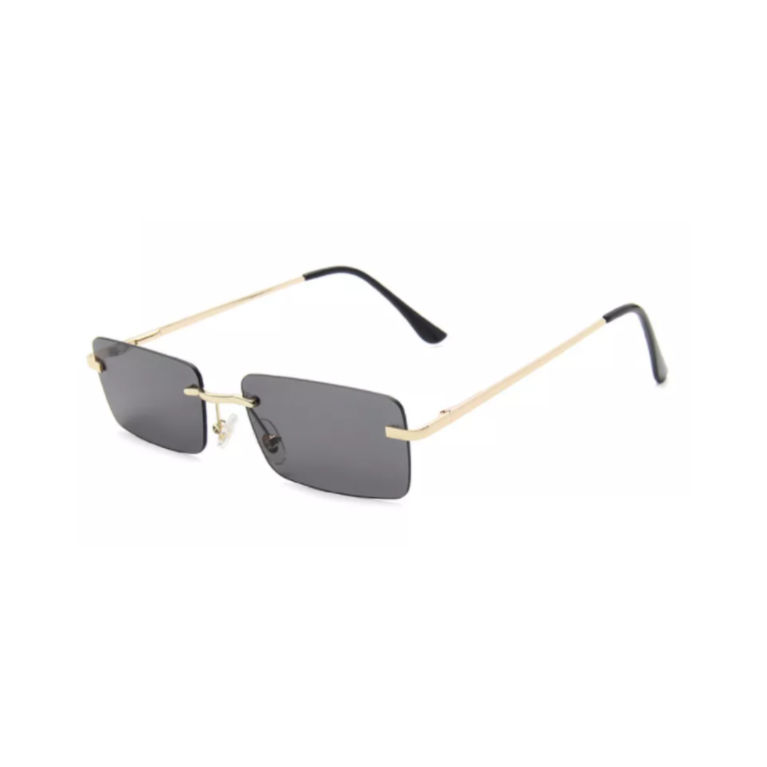 Issac 90s Rimless Sunglasses