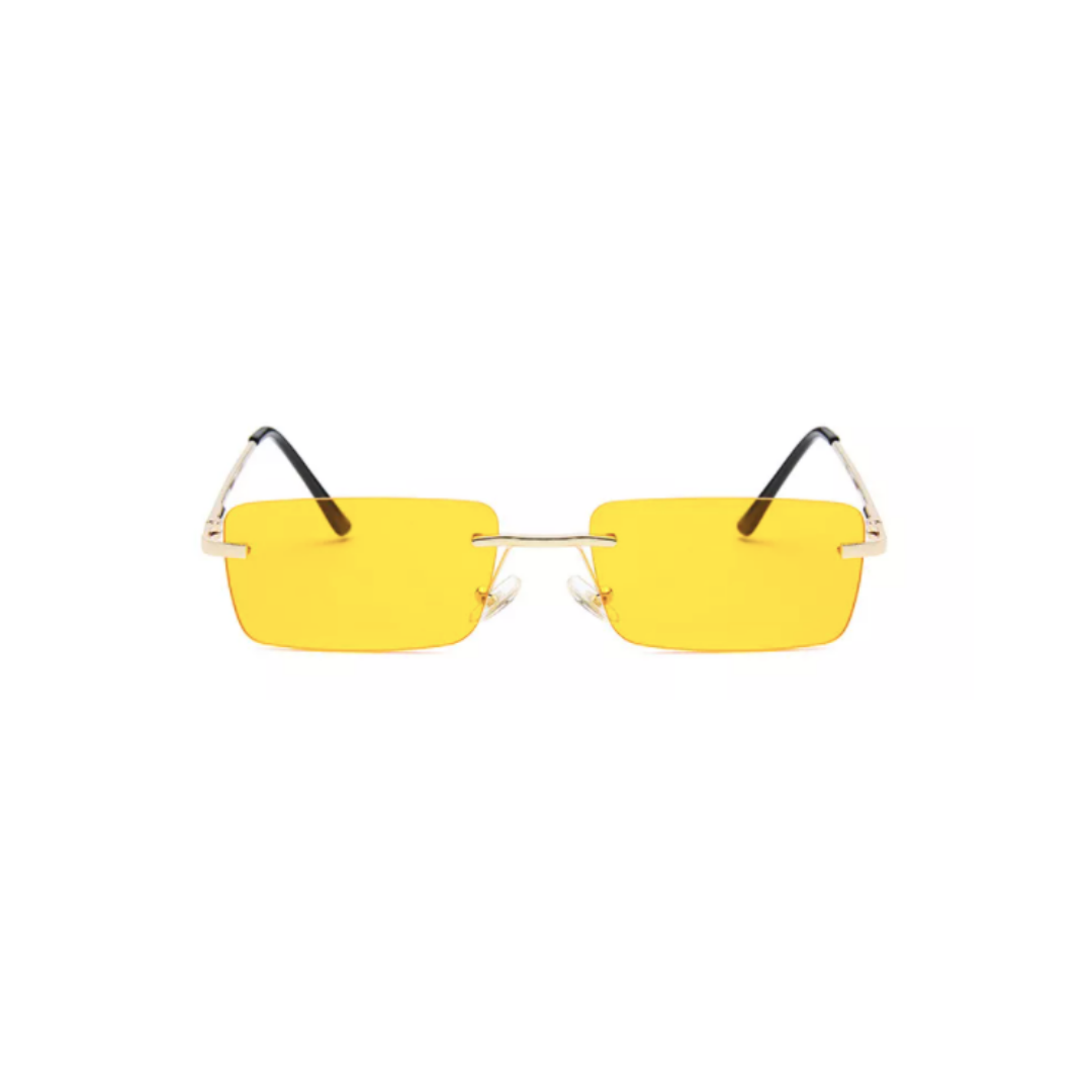 Issac 90s Rimless Sunglasses
