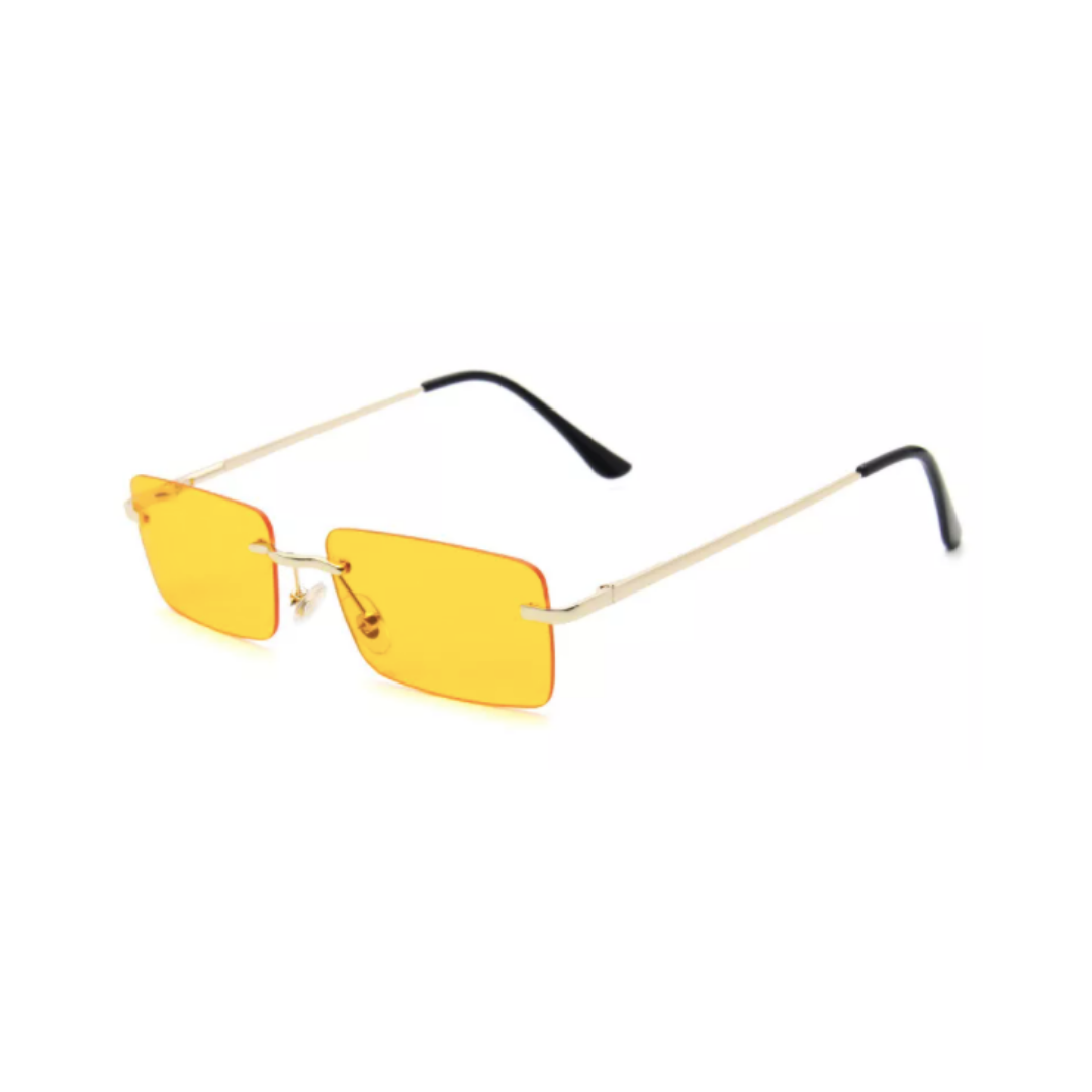 Issac 90s Rimless Sunglasses