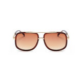 Ross Curved Aviator Sunglasses