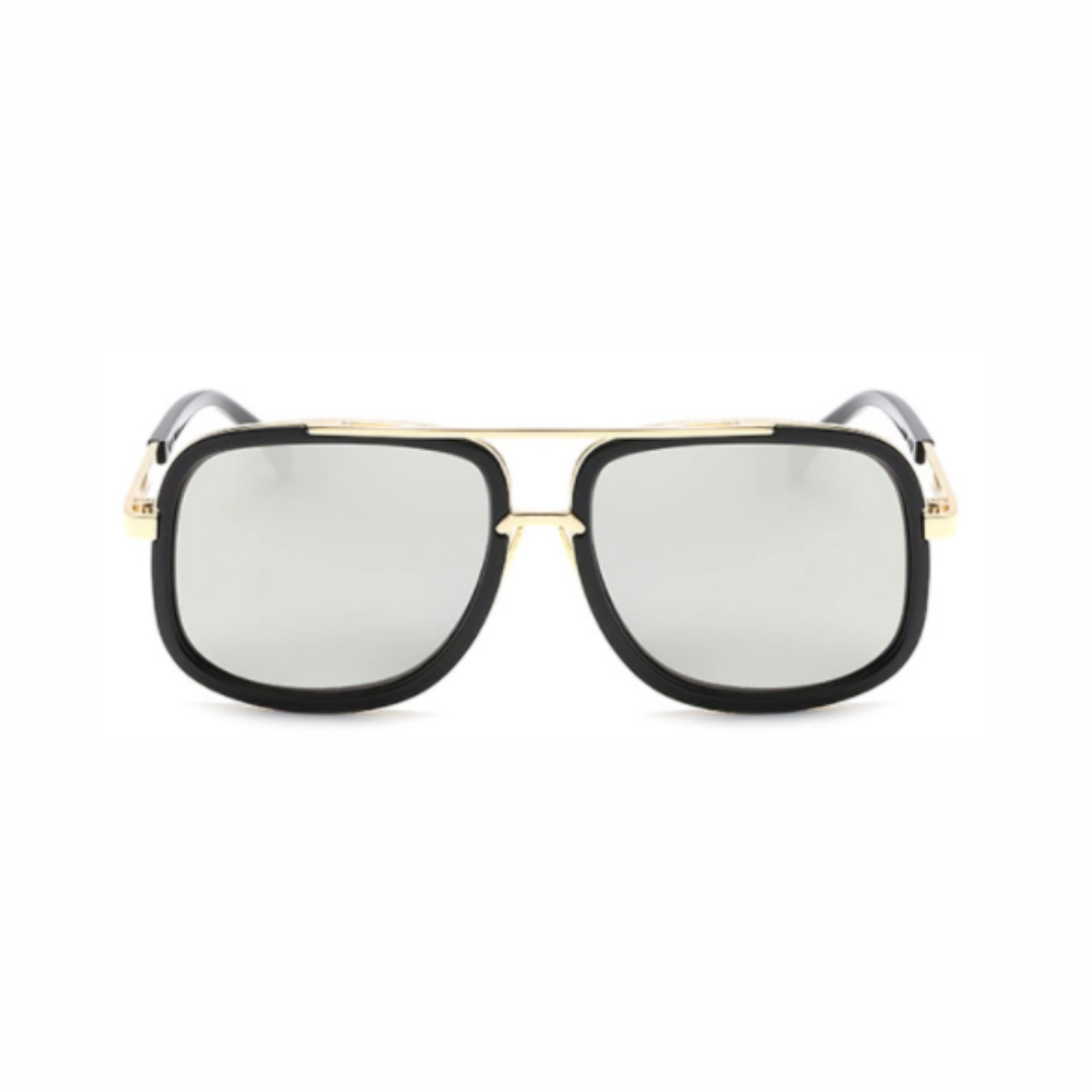 Ross Curved Aviator Sunglasses