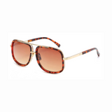 Ross Curved Aviator Sunglasses