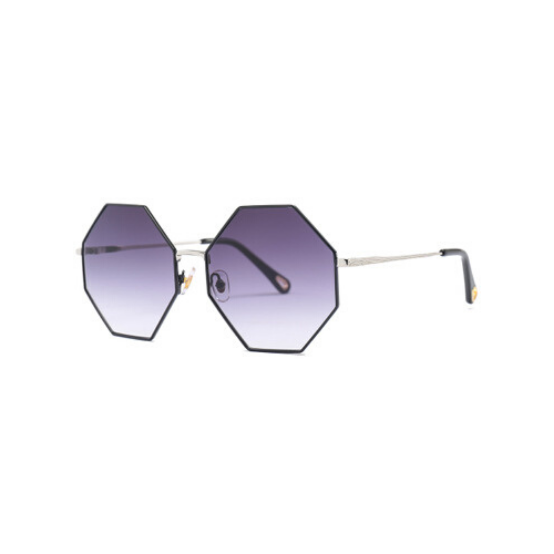 Michelle Oversized Octagon Sunglasses