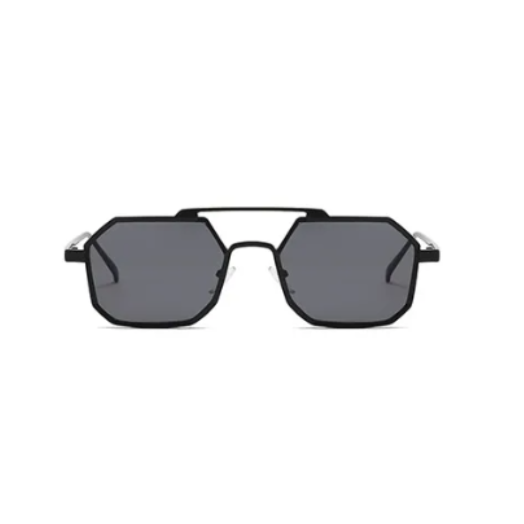 Ruby Hexagon Sunglasses
