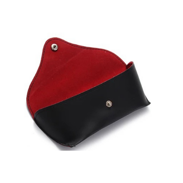 Black and Red Sunglasses Case