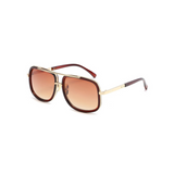 Ross Curved Aviator Sunglasses