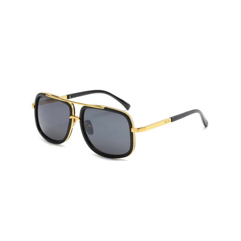 Ross Curved Aviator Sunglasses