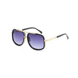 Ross Curved Aviator Sunglasses