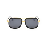 Ross Curved Aviator Sunglasses