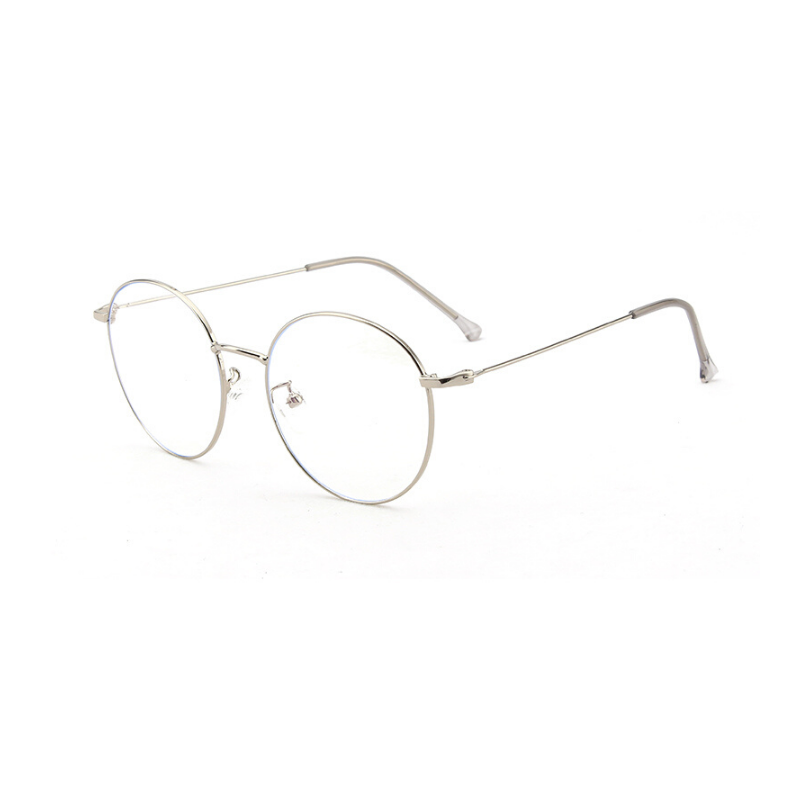 Round metal spectacle hot sale frames