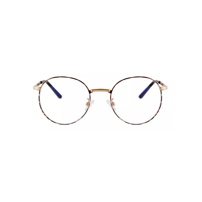 Round glasses with gold frame hot sale
