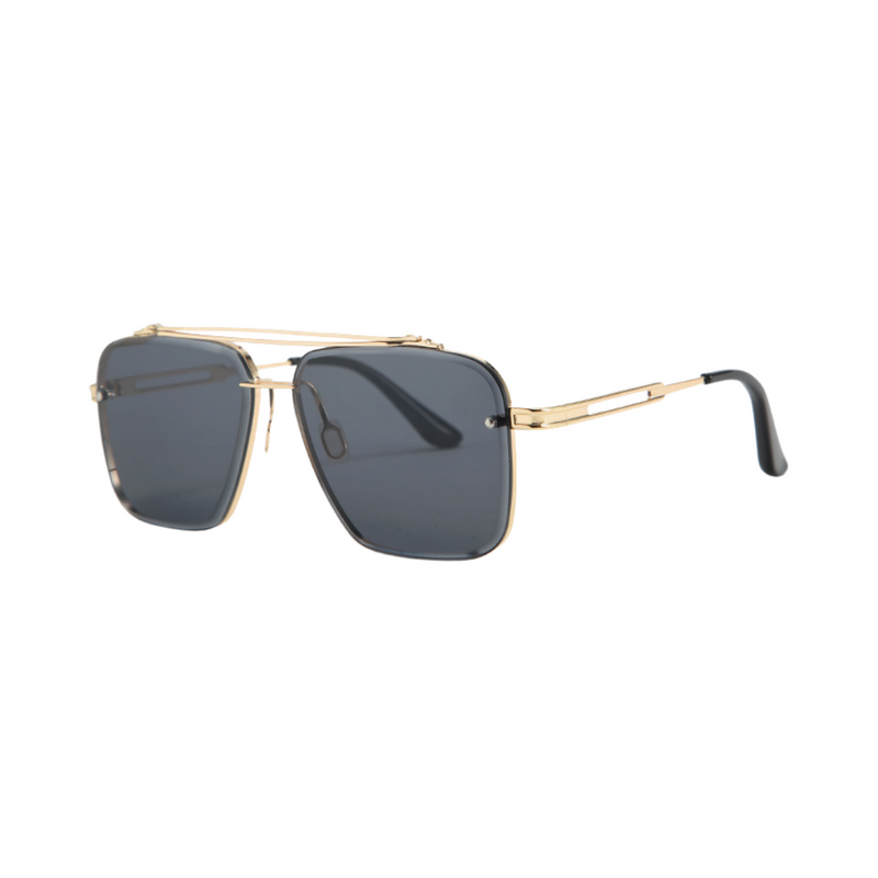 Square shaped aviator sunglasses sales