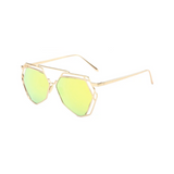 Lauren Hexagon Mirror Sunglasses