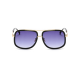 Ross Curved Aviator Sunglasses