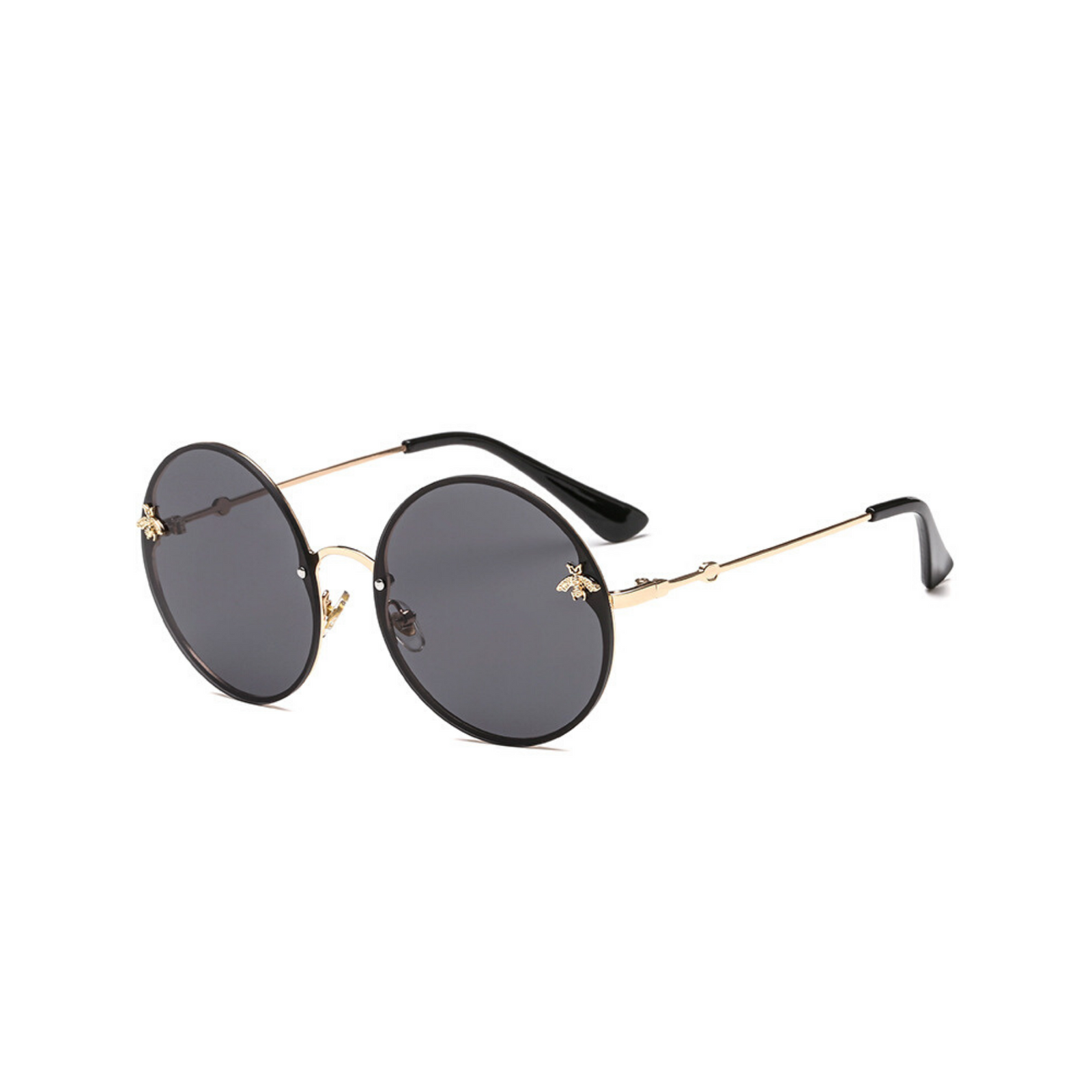 Bey Large Round Sunglasses – Don