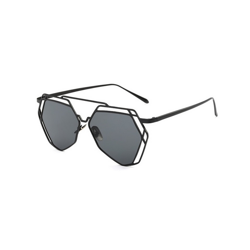 Lauren Hexagon Mirror Sunglasses