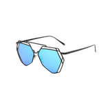 Lauren Hexagon Mirror Sunglasses