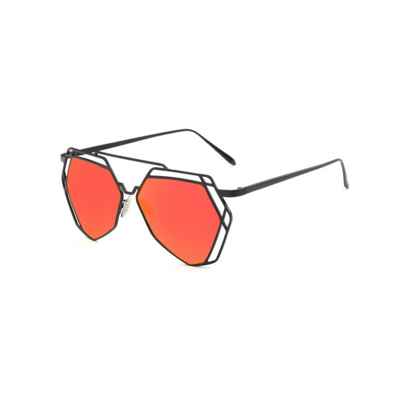 Lauren Hexagon Mirror Sunglasses