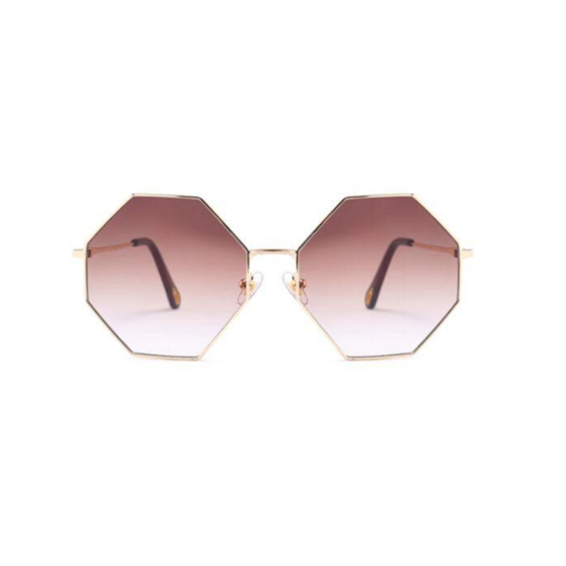 Michelle Oversized Octagon Sunglasses