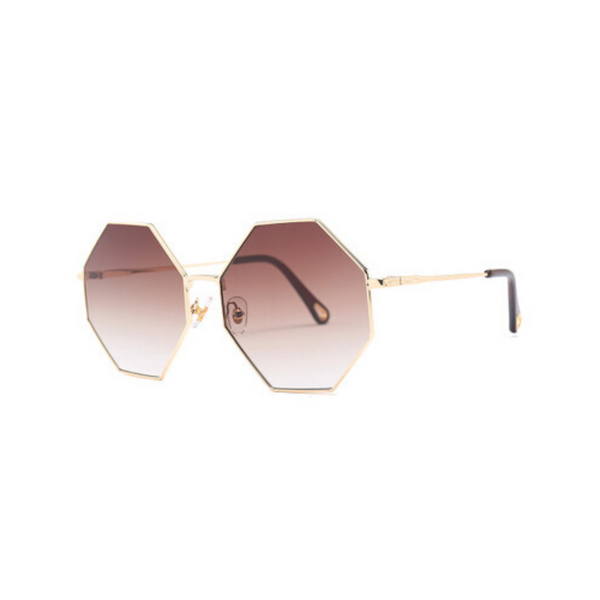 Michelle Oversized Octagon Sunglasses