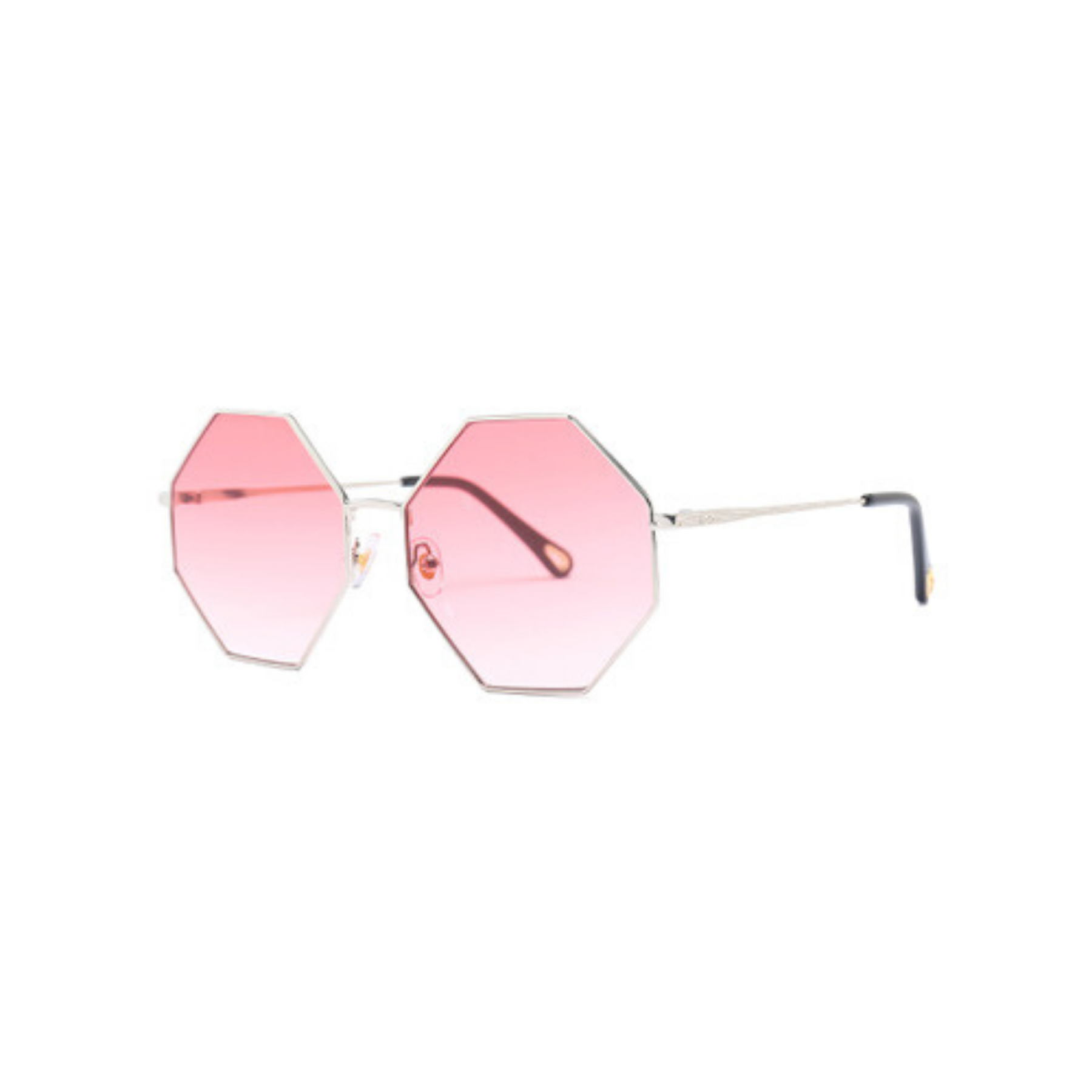 Michelle Oversized Octagon Sunglasses