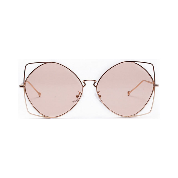 Saadia Slim Oversized Sunglasses