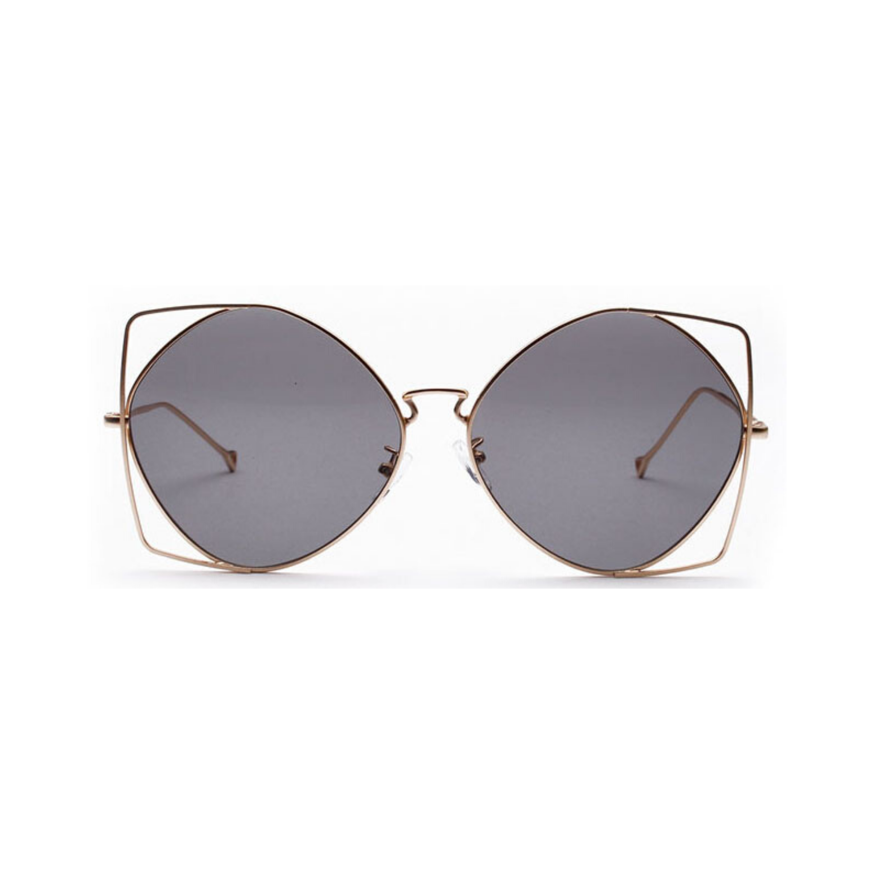 Saadia Slim Oversized Sunglasses