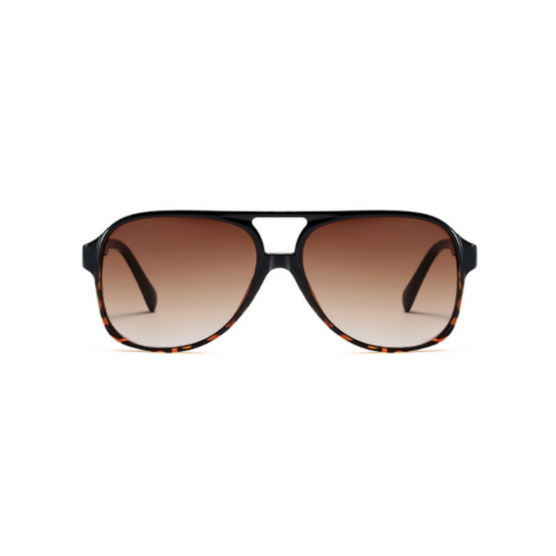 Amber Aviator Sunglasses